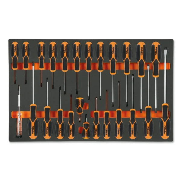 Combinazione arredo officina RSC50 2.0 con 445 utensili Beta RSC50 2.0 F/445UT + FRIGORIFERO PROMO SUMMER 2026