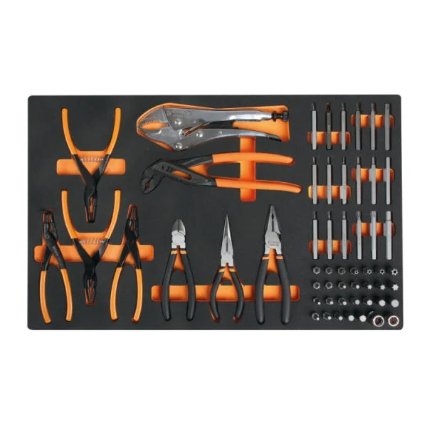 Combinazione arredo officina RSC50 2.0 con 445 utensili Beta RSC50 2.0 F/445UT + FRIGORIFERO PROMO SUMMER 2026