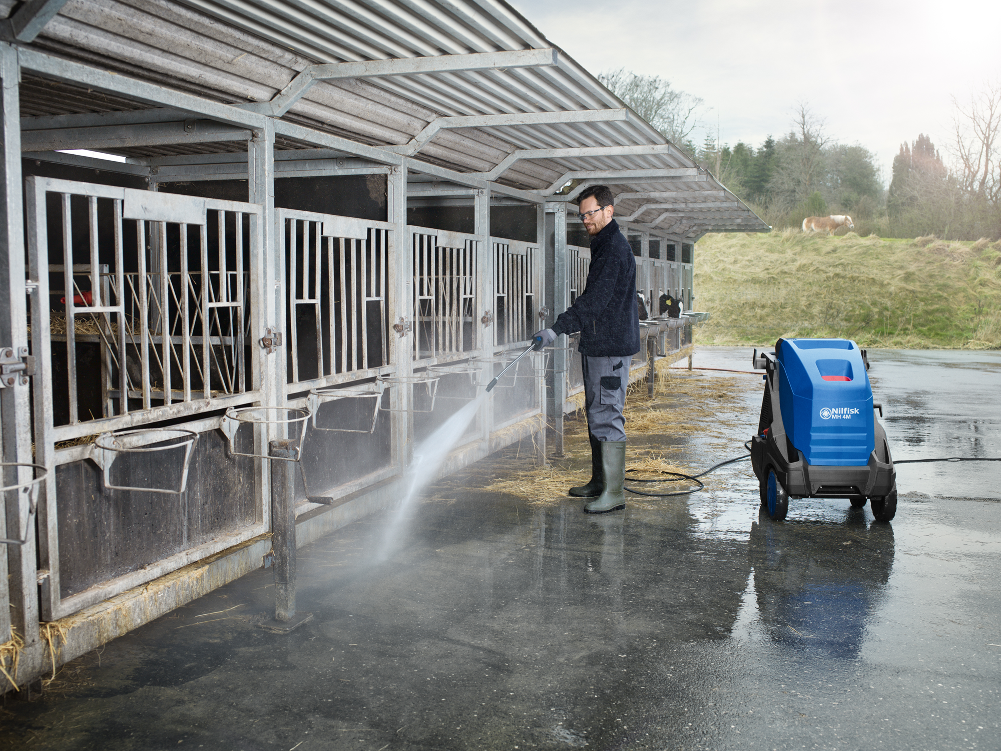 Idropulitrice Nilfisk MH 4M-180/860 FAL EU professionale acqua calda