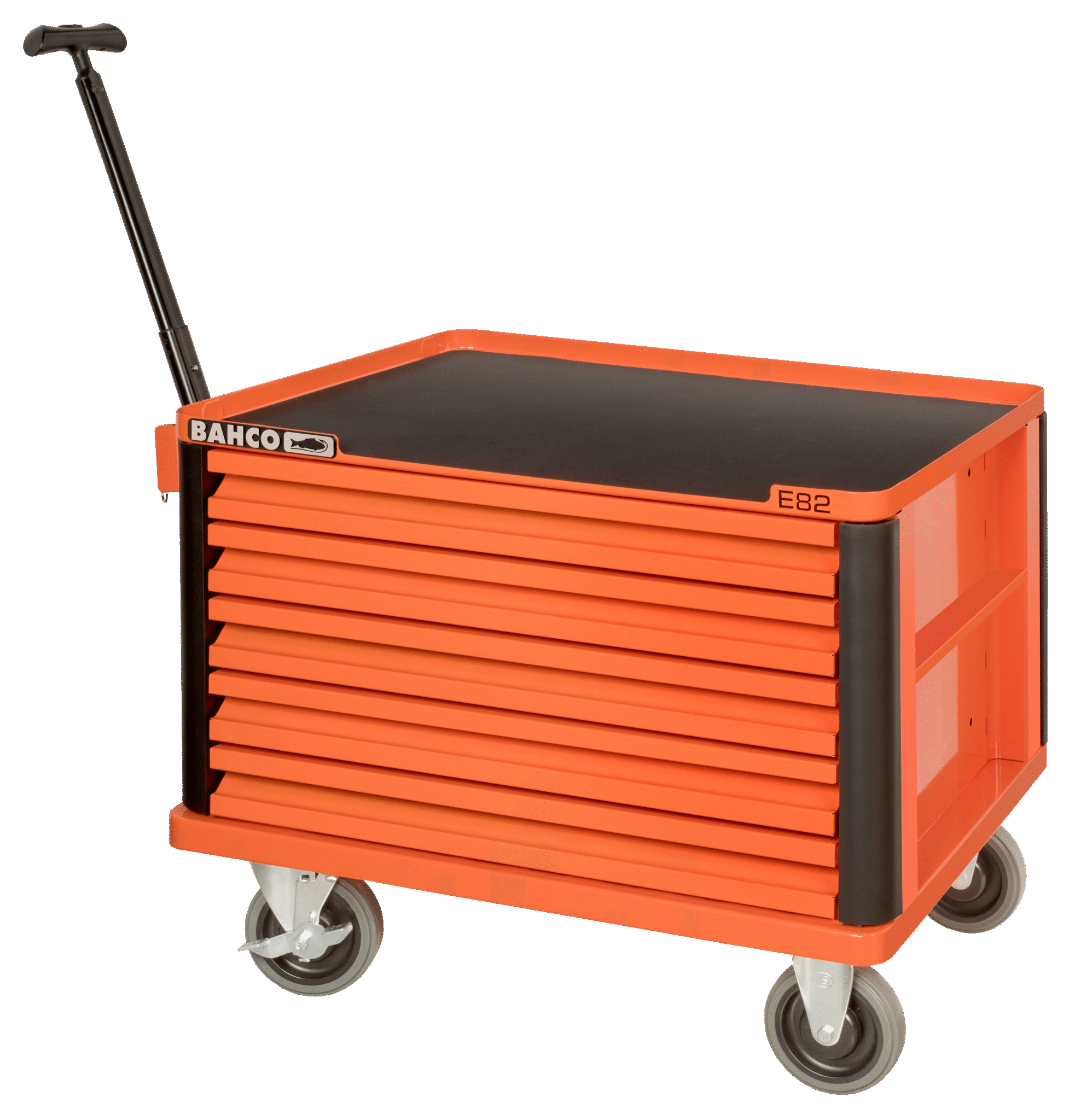 Cassettiera per officina Storage HUB E72 26" su rotelle con 5 cassetti Bahco 1482K5W
