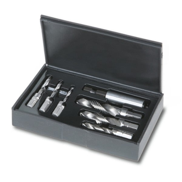 Set punte per forare filettare e svasare HSS Beta 438A