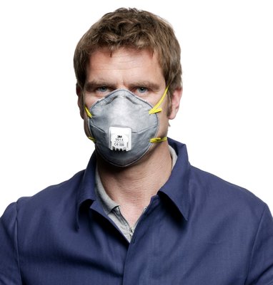 3M™ Respiratore monouso 9914SP carboni attivi FFP1 NR D con valvola Conf.10pz.
