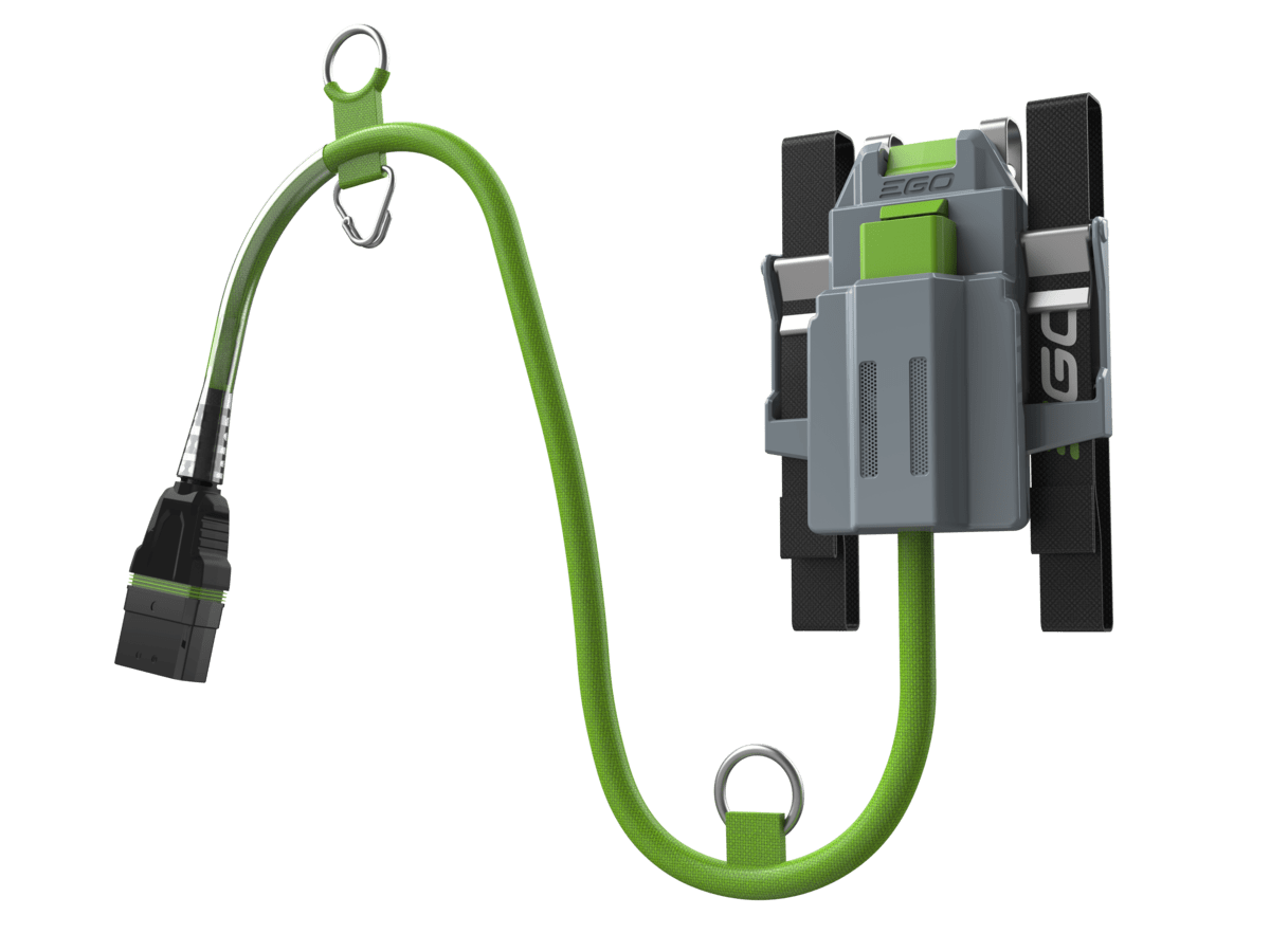 FONDINA PORTABATTERIA, CAVO E CINGHIA PROFESSIONAL-X Ego ABH3000