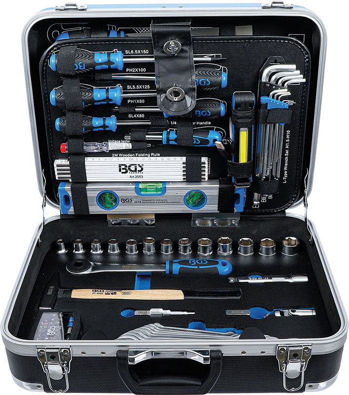 VALIGETTA CON 95 UTENSILI, IDEALE PER IDRAULICI BGS15502