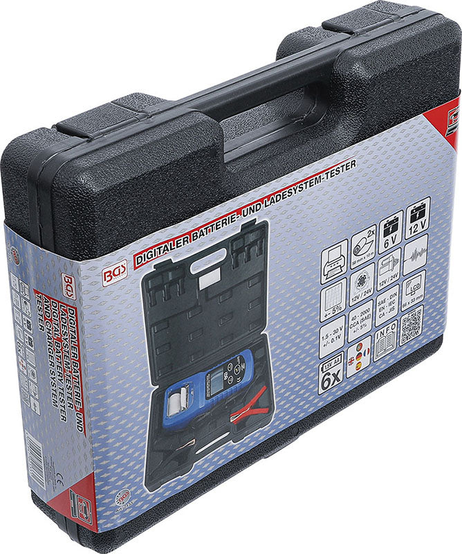 TESTER DIGITALE PER BATTERIA E SISTEMA DI RICARICA, CON STAMPANTE BGS2133