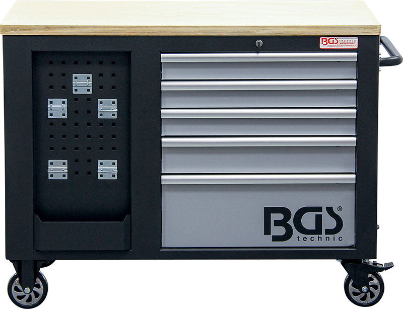 CARRELLO PORTAUTENSILI VUOTO CON 10 CASSETTI BGS4199