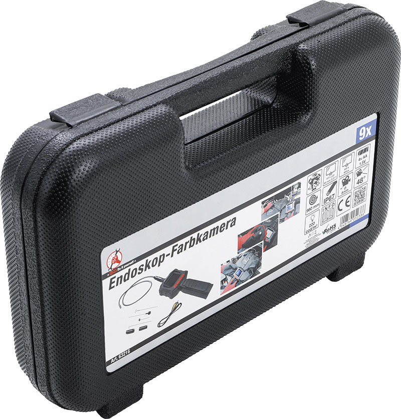 ENDOSCOPIO, CON DISPLAY TFT, CON CAMERA Ø 8 MM BGS63216