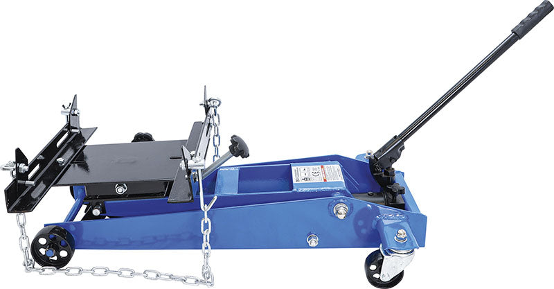 SOLLEVATORE IDRAULICO A CARRELLO PER TRASMISSIONI,500 KG BGS70029