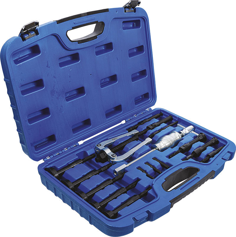 SET 15 PEZZI, ESTRATTORI DI CUSCINETTI IN FORI CIECHI BGS70108