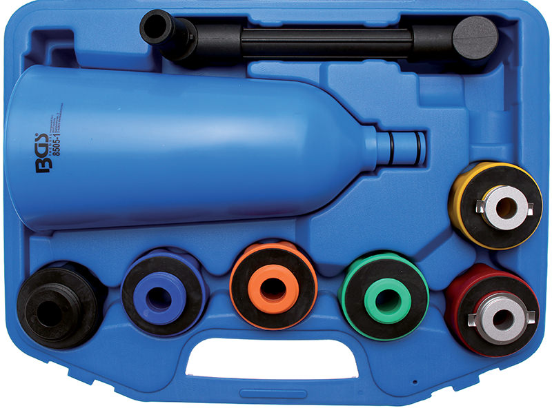 SET IMBUTO IN PLASTICA, CON ADATTATORI BGS8505-1