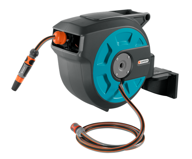 Avvolgitubo a parete Roll-up 25 mt 13mm automatic GARDENA