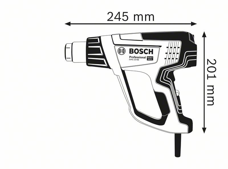 Termosoffiatore GHG 23-66 Bosch Professional