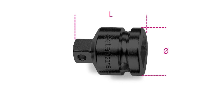 Riduttore Beta 720/15 1/2" F 3/8" M Rinforzato
