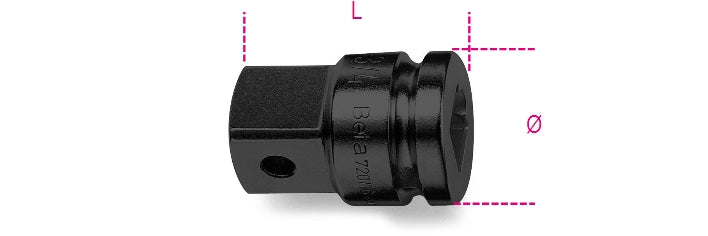 Riduzione Beta 728/16 3/4" F 1" M Rinforzata