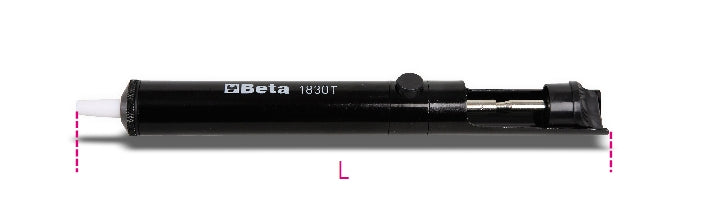 Pompetta per dissaldare con ugello antistatico in materiale plastico (PTFE) Beta 1830T