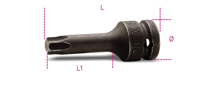 Bussole Beta 720TX a macchina rinforzate 1/2" TORX