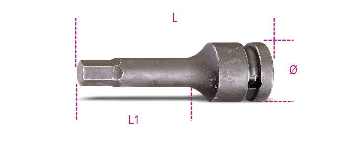 Bussole Beta 720ME a macchina rinforzate 1/2" esagonali