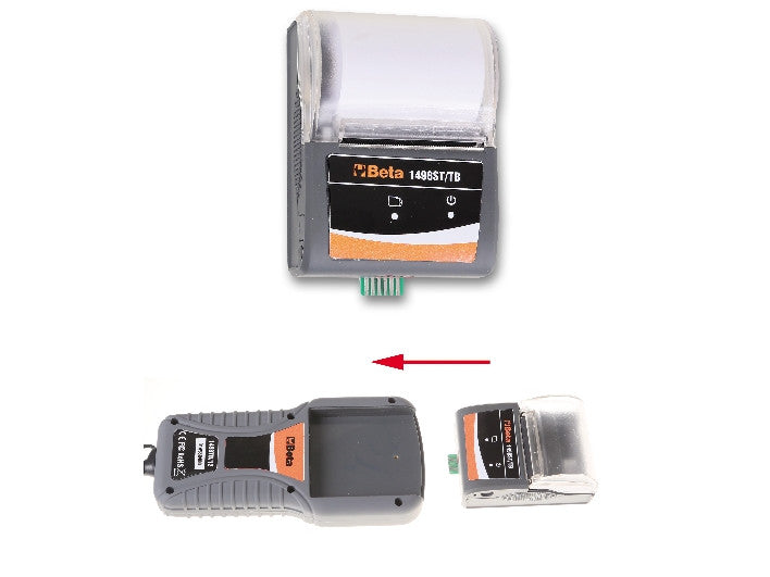 Tester digitale per batteria 12V Beta 1498TB/12 + Stampante 1498ST/TB