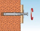 Tasselli Metallo Fischer con vite SBS 8mm 9mm