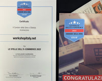 Work Shop Italy premiato come migliore E-Commerce dal Corriere della Sera