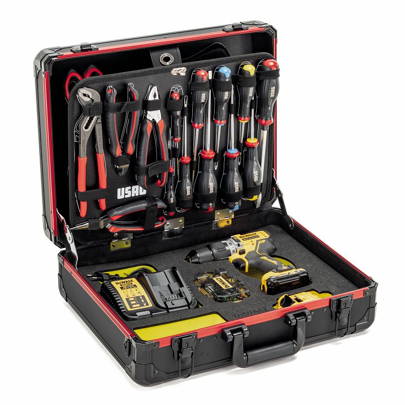 Valigia con assortimento per manutenzione (65 pz) Usag DeWalt 002 MAUD U00024706W