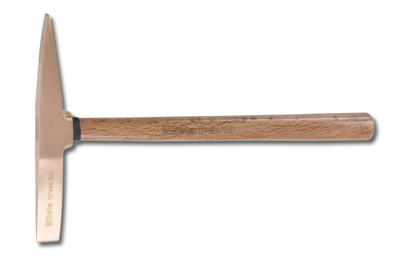 Martello scrostatore antiscintilla manico in legno Beta 1379BA