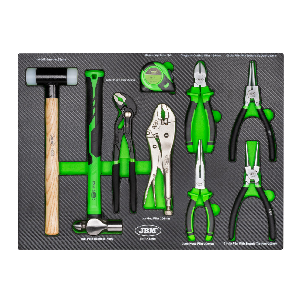 SET DI 4 MODULI DI UTENSILI IN CARBONIO EVA 172 UTENSILI