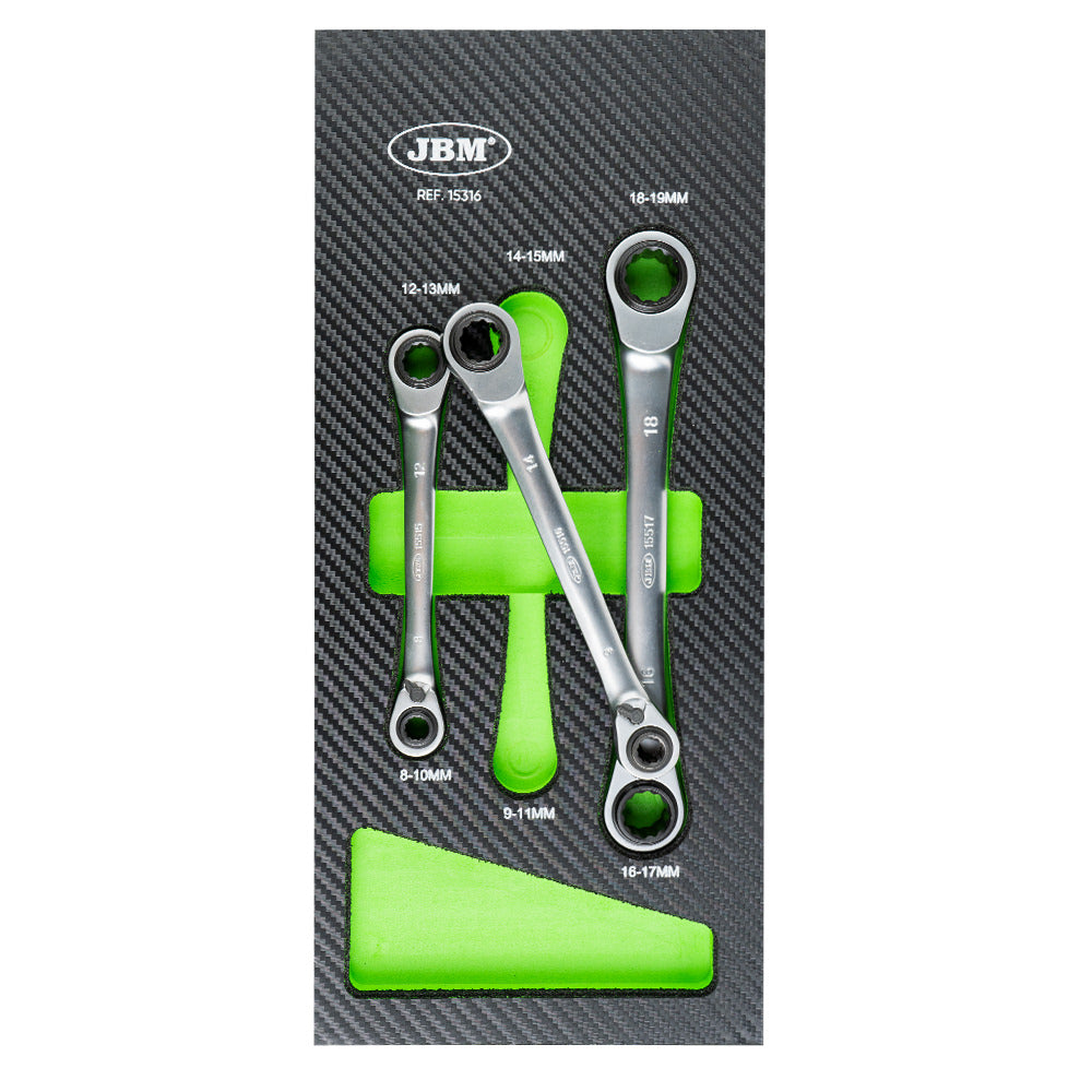 SET DI 3 CHIAVI A 72 DENTI - TIPO 4-IN-1 15316 JBM