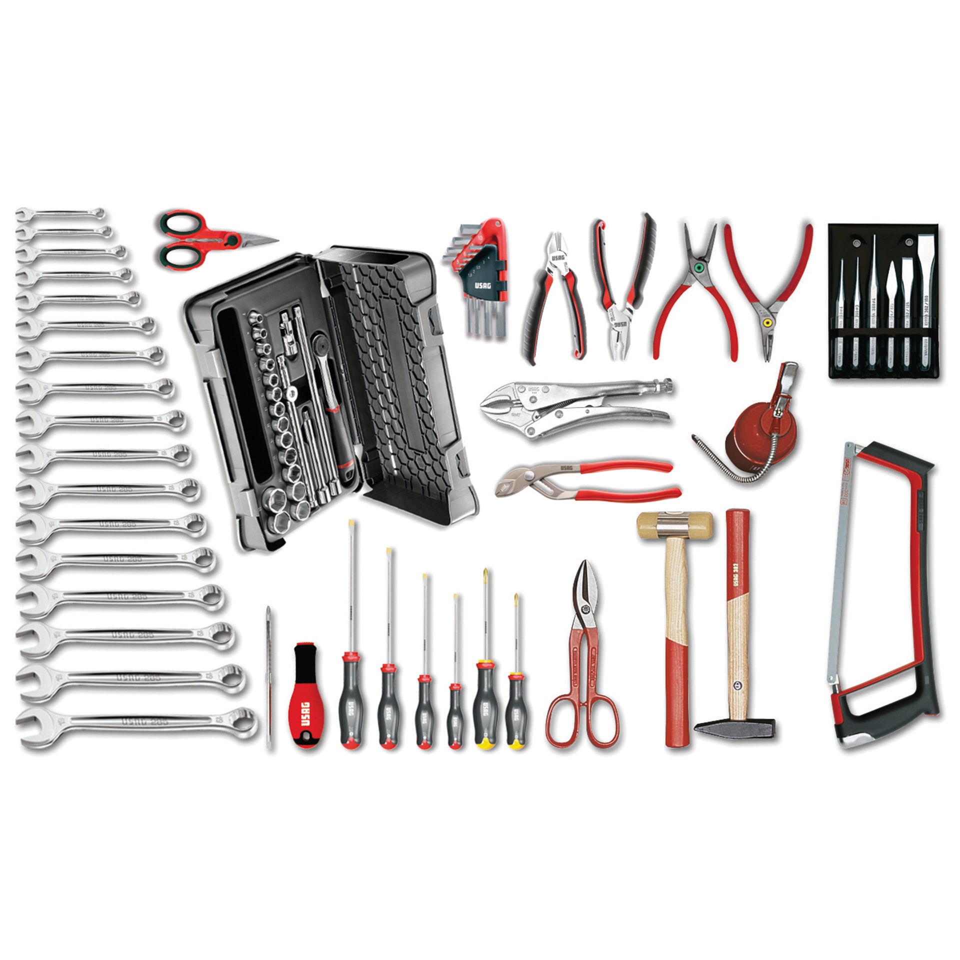 Assortimento 74 utensili Usag 496 A2