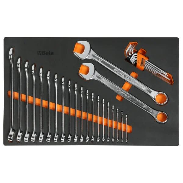 Cassettiera mobile porta attrezzi con 7 cassetti, con assortimento di 288 utensili Beta 3900 RSC39/7-VI