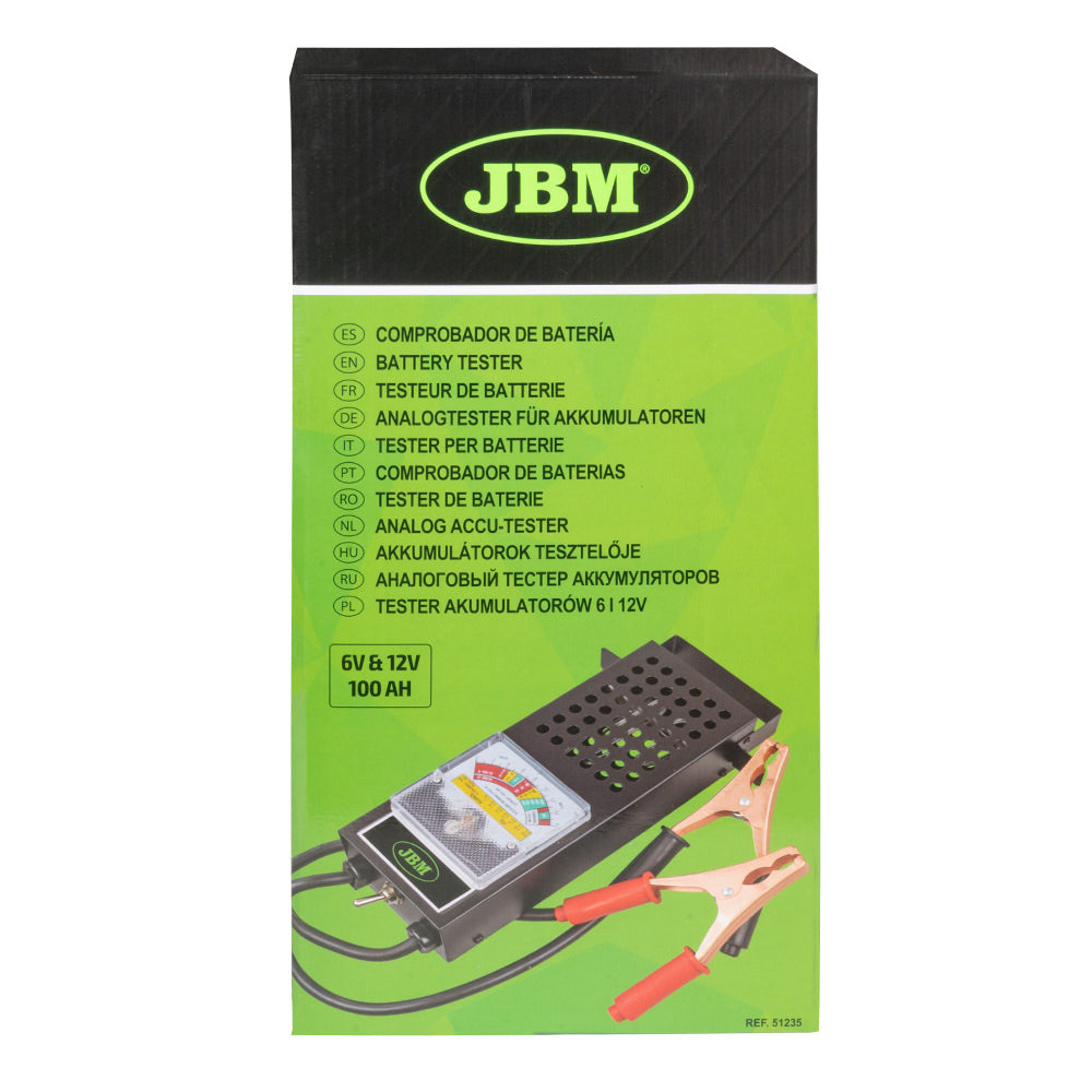 TESTER PER BATTERIE 51235 JBM