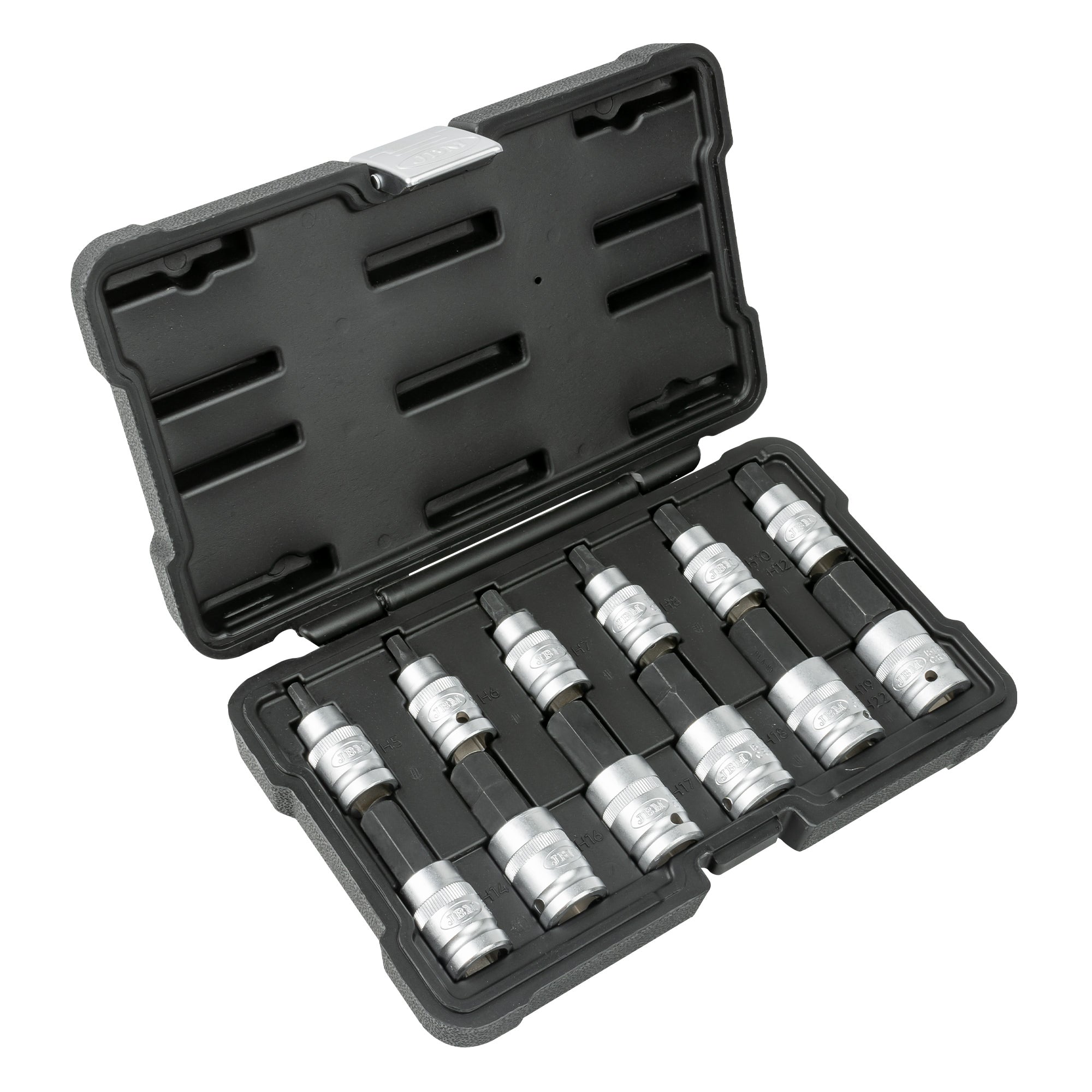 SET DI 12 INSERTI ESAGONALI 1/2" 51260 JBM