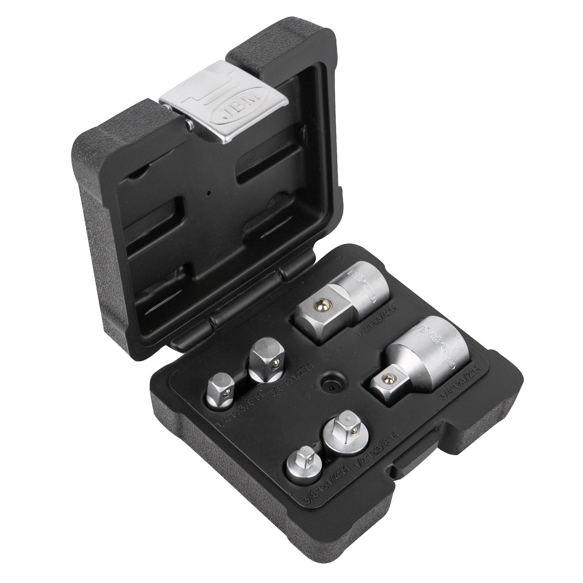 SET DI 6 ADATTATORI 1/4", 3/8", 1/2" E 3/4" 51333 JBM