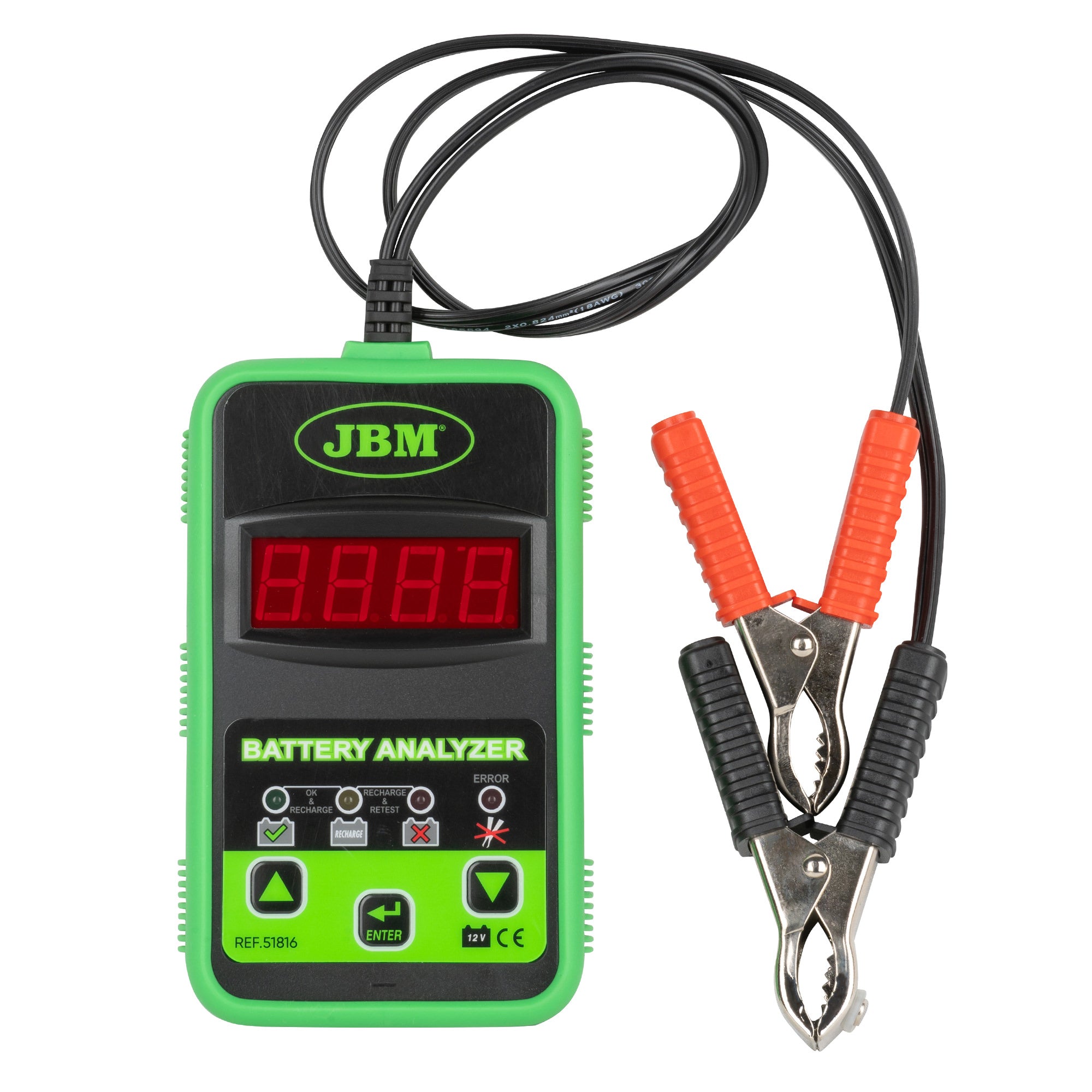 AVVIATORE PER AUTO 12V 53687 + TESTER 51816 + CARICA BATTERIA 53927 JBM SERIE433