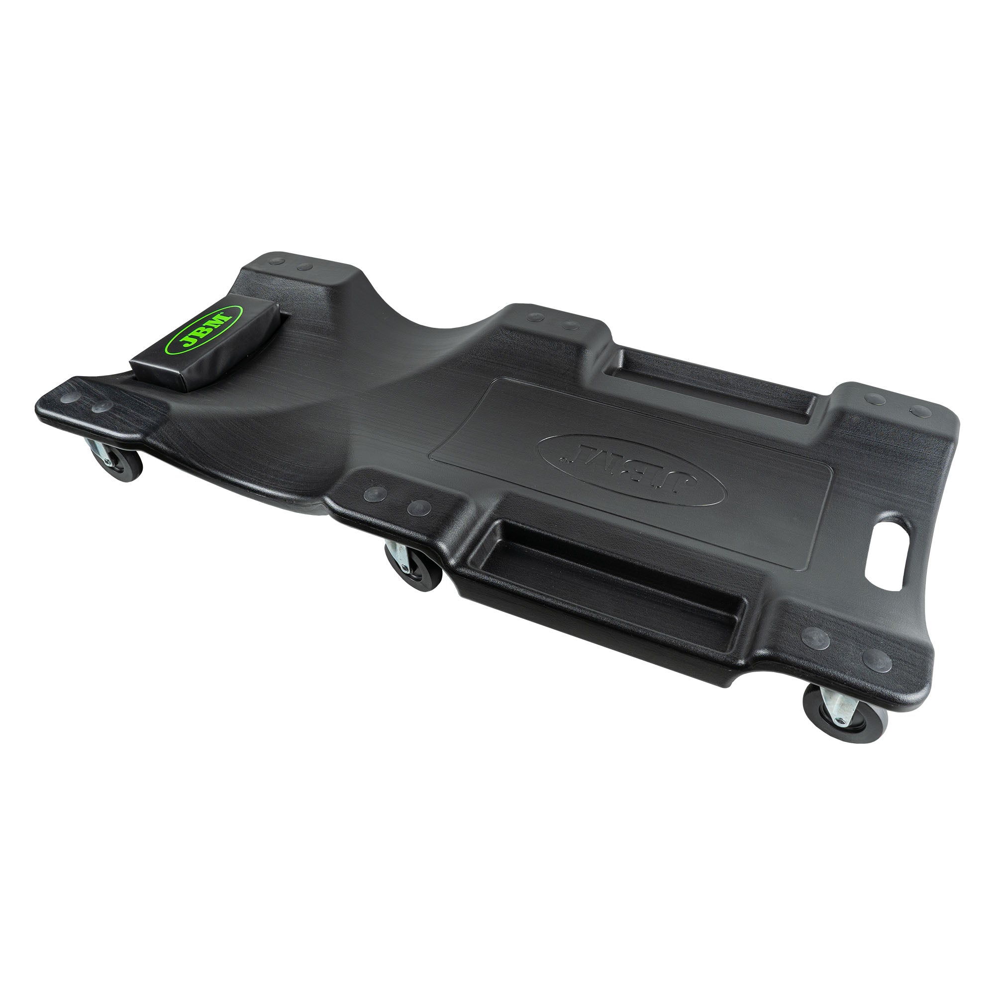 MARTINETTO IDRAULICO 3,5T 50818+ CARRELLO DI PLASTICA 52148+ CARRELLO CON 3 RIPIANI 51576 JBM