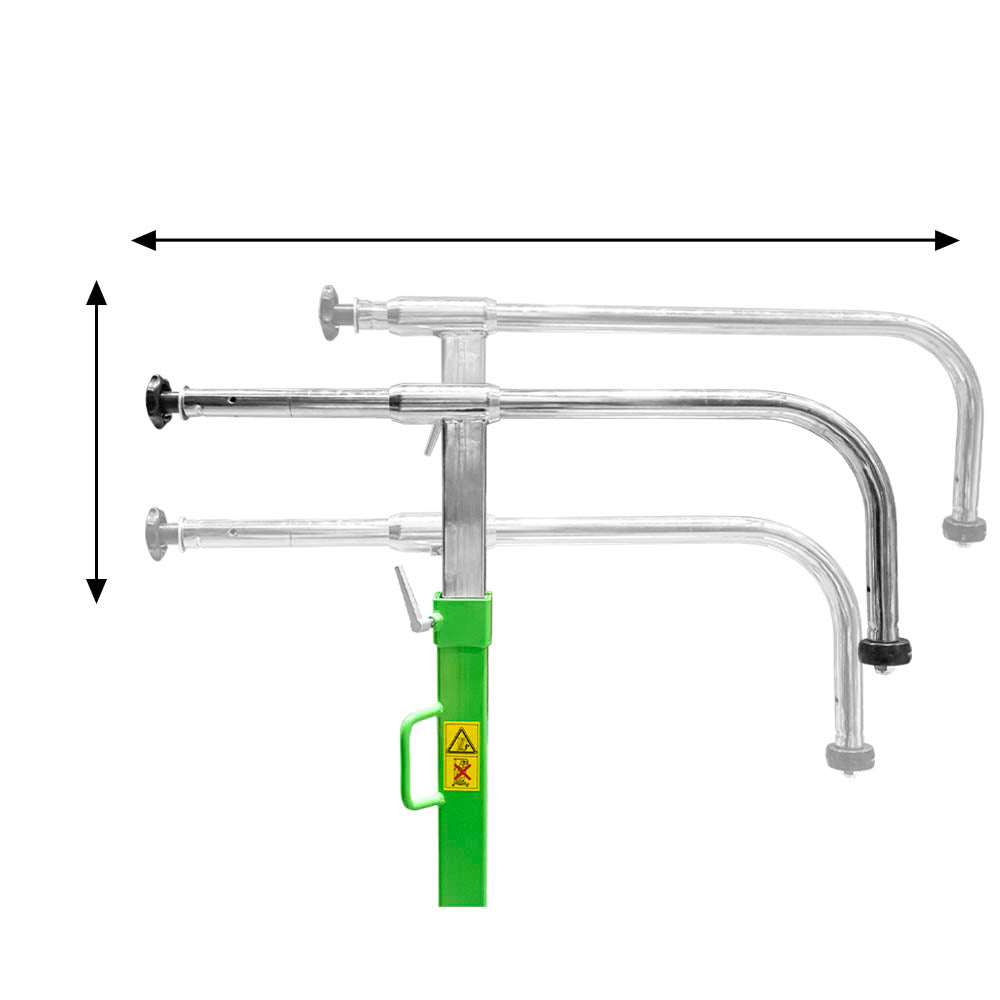 PORTARUOTE IDRAULICO 1.5TON 52241 JBM