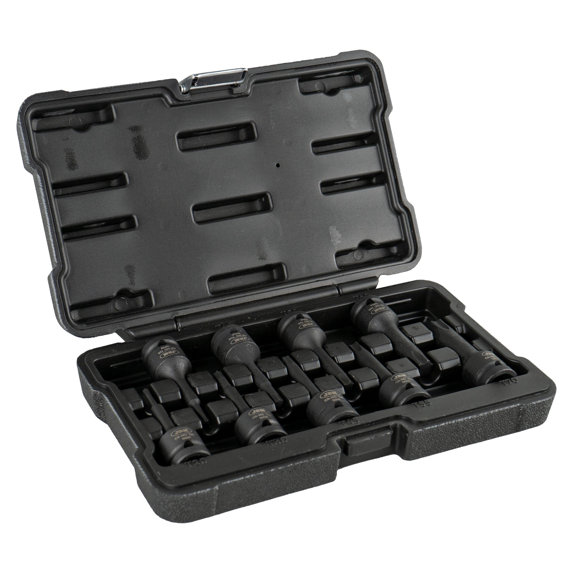 SET DI 9 PUNTE LUNGHE PNEUMATICHE DA 1/2” T60 TORX 52340 JBM