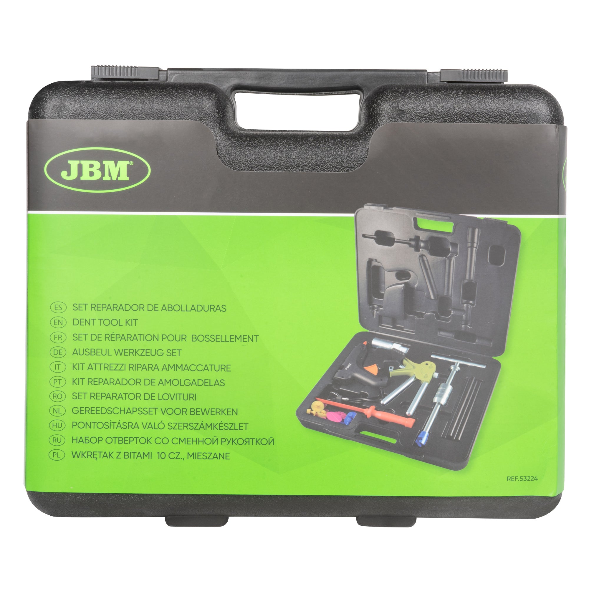 SET DI ATTREZZI RIPARA AMMACCATURE 53224 JBM