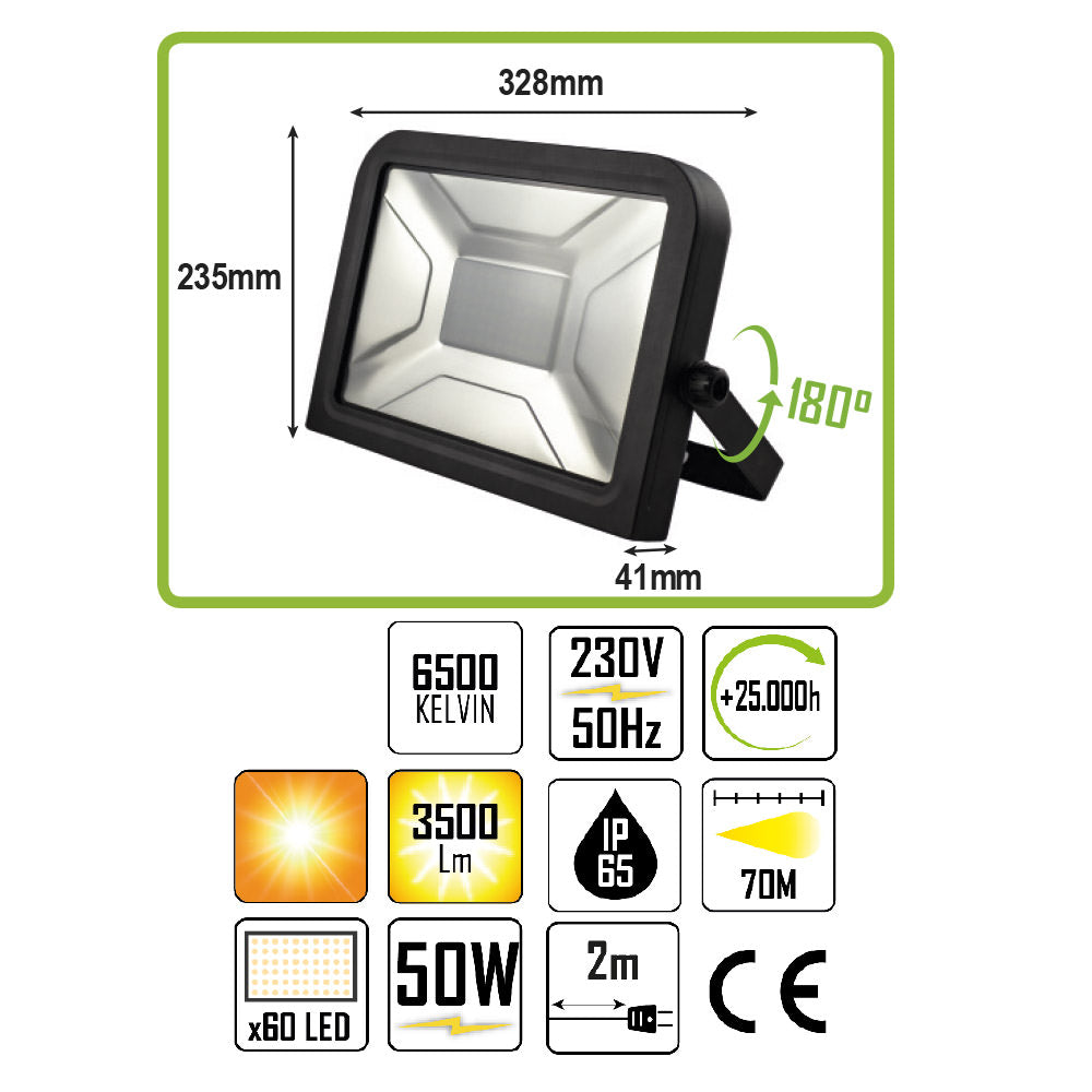FARETTO A LED - 3500LM 53505 JBM