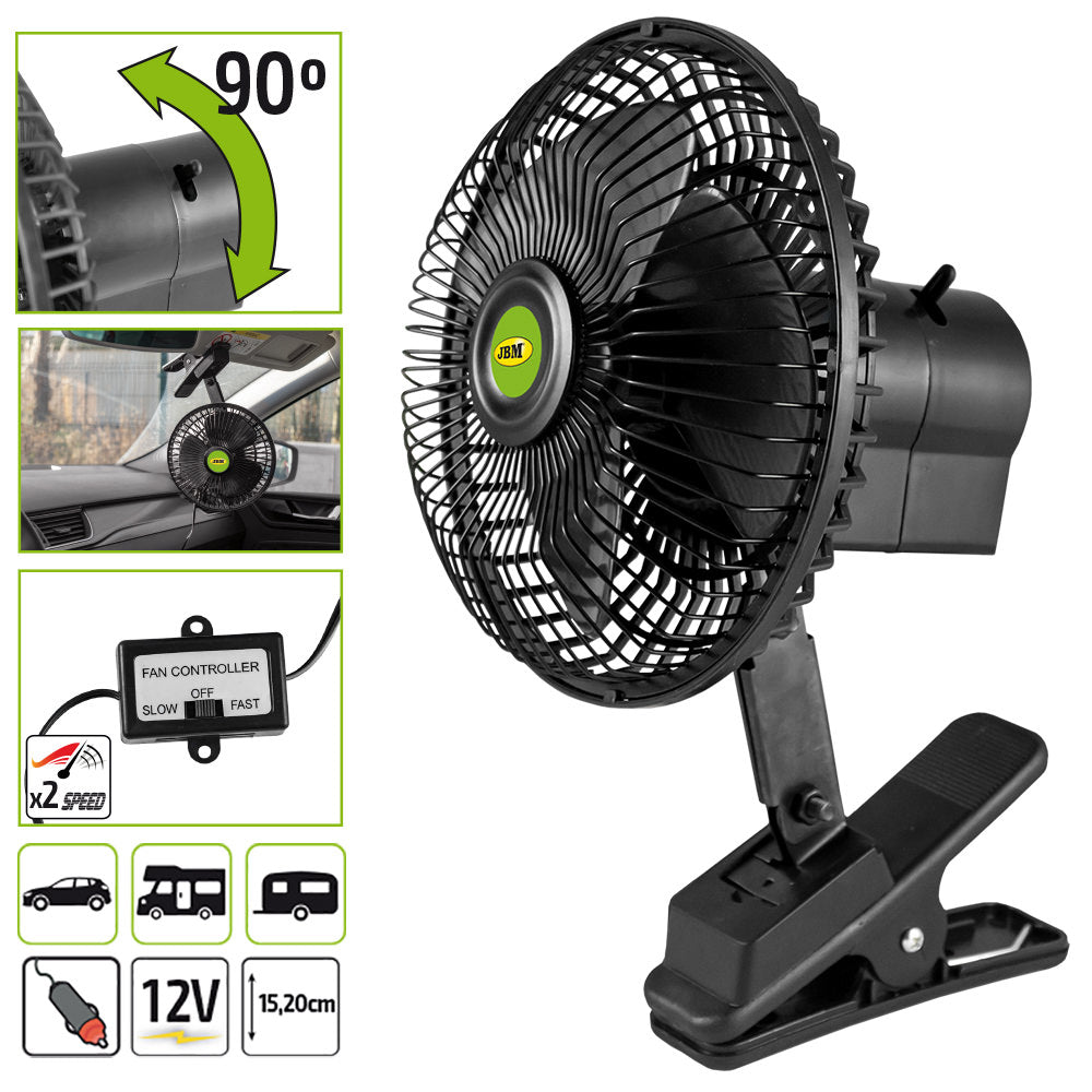 VENTILATORE PER AUTO - 12 V 53543 JBM