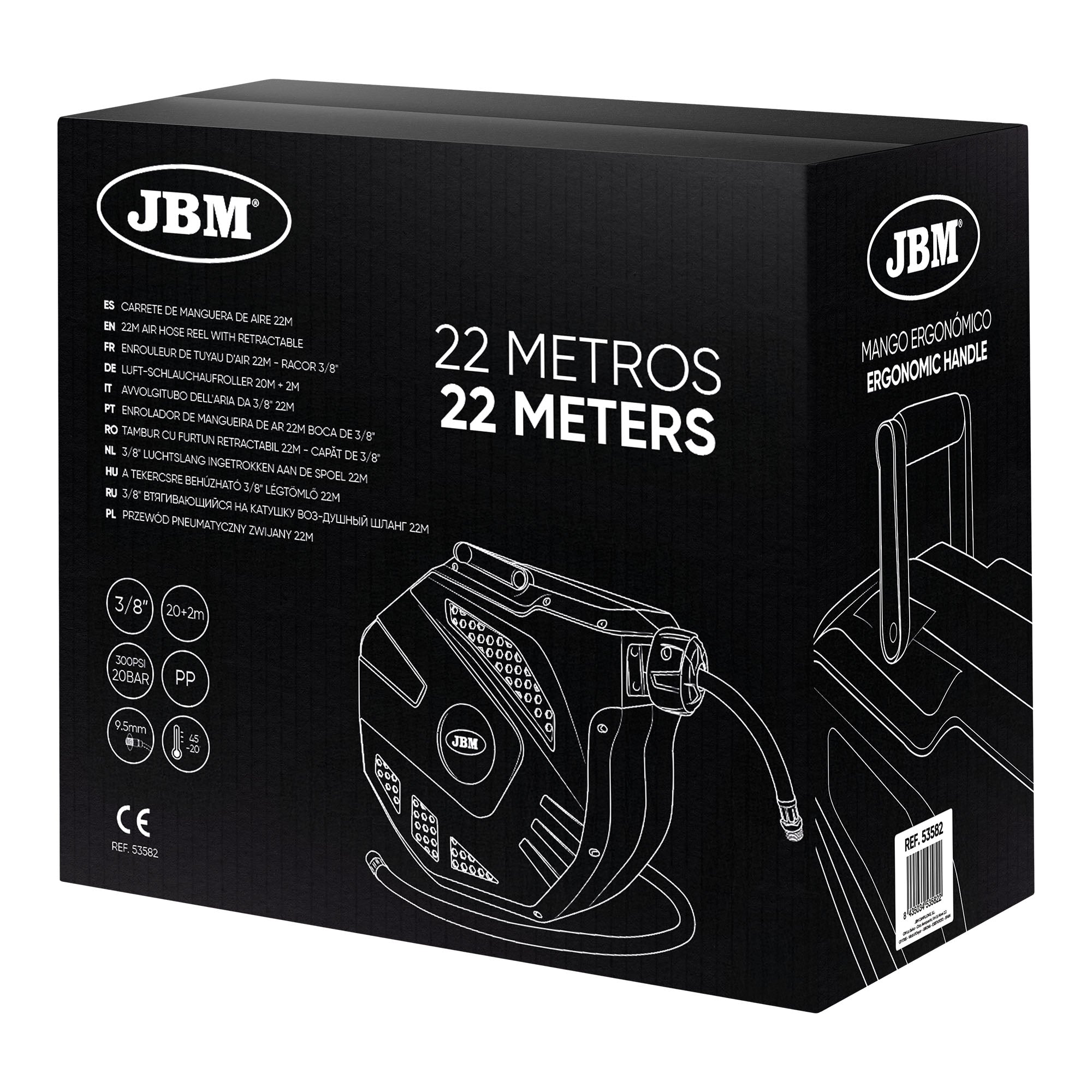 AVVOLGITUBO ARIA DA 20+2M - BLU 53582 JBM