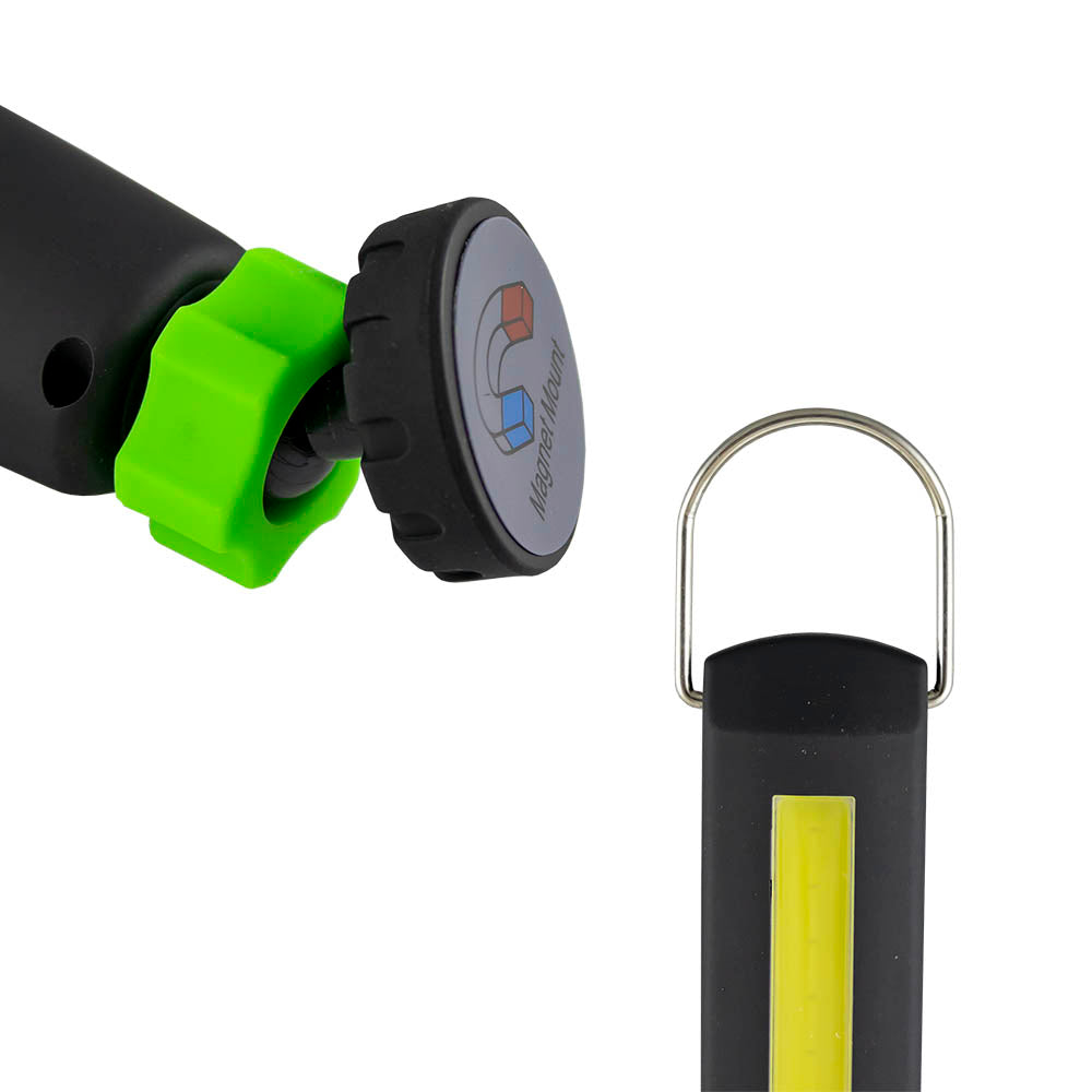 LAMPADA LED CON BASE MAGNETICA ARTICOLATA - 400LM 53734 JBM