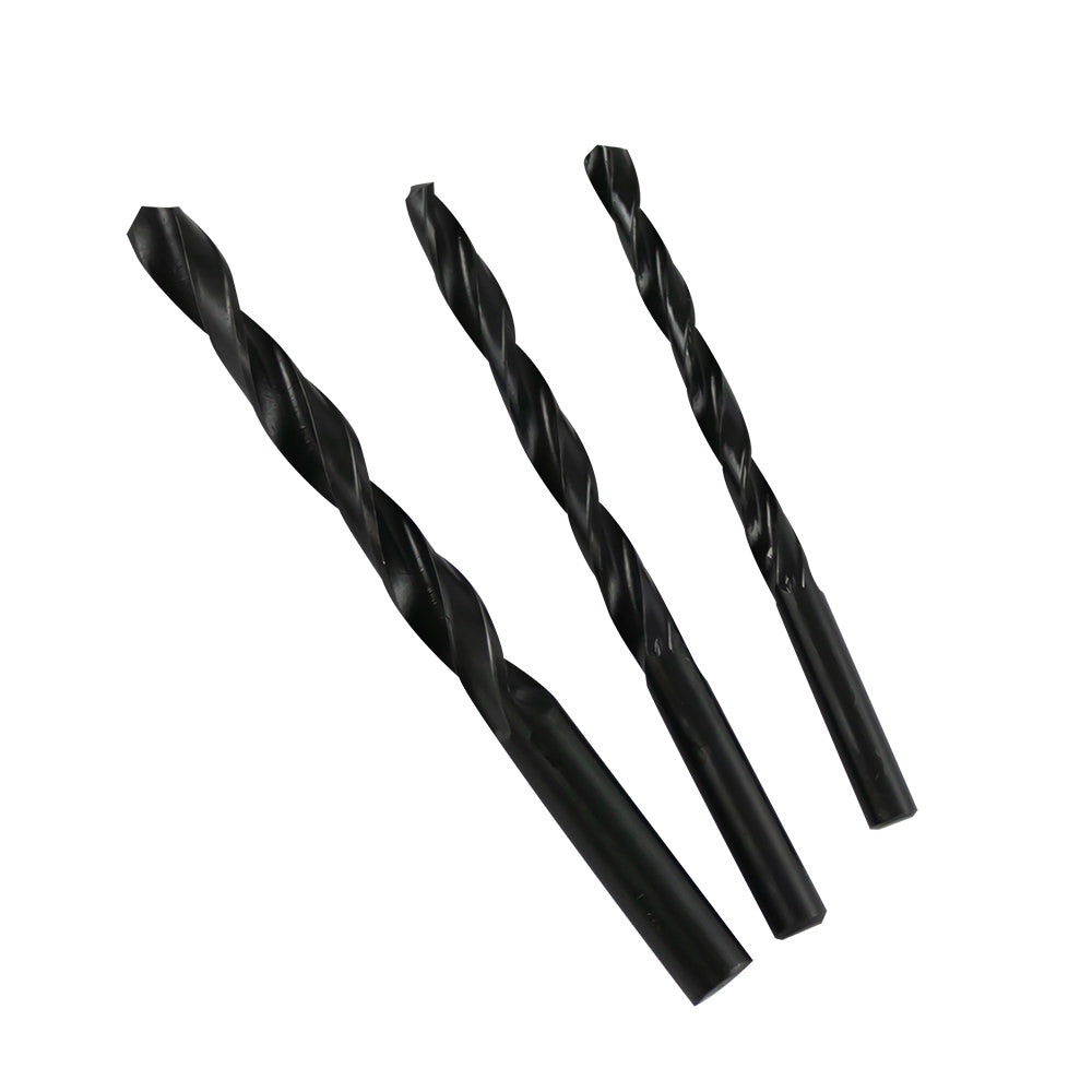 SET DI PUNTE AD ELICA HSS 4241, 1-10 MM, NERO 53851 JBM