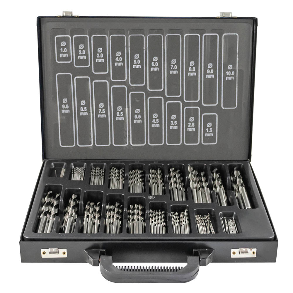 SET DI PUNTE AD ELICA HSS 4341, 1-10 MM 53852 JBM