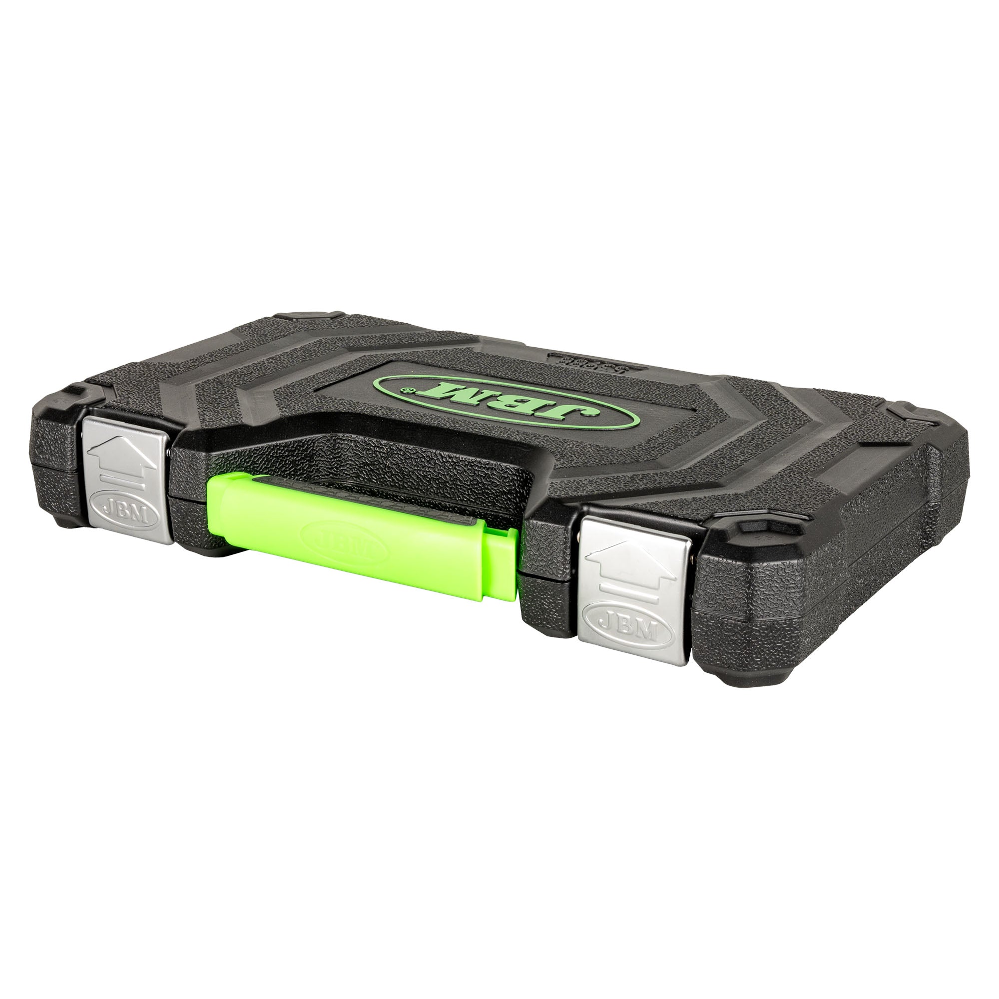PISTOLA BRUSHLESS A BATTERIA 1/2 + SET DI 10 BUSSOLE PNEUMATICHE 1/2" + LAMPADA DA LAVORO A LED JBM