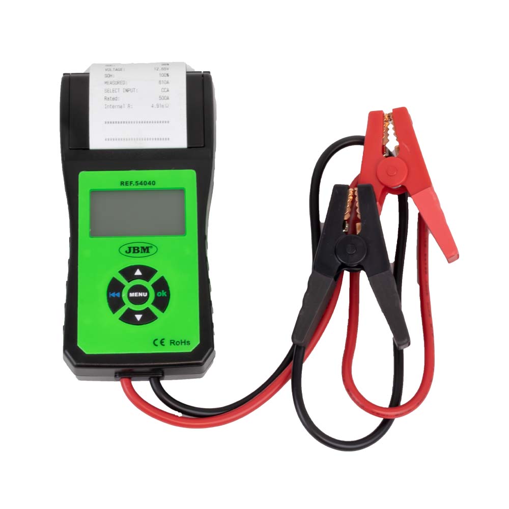 Carrello diagnostico + tester BAT con stampante + multimetro digitale + termometro laser SERIE 499