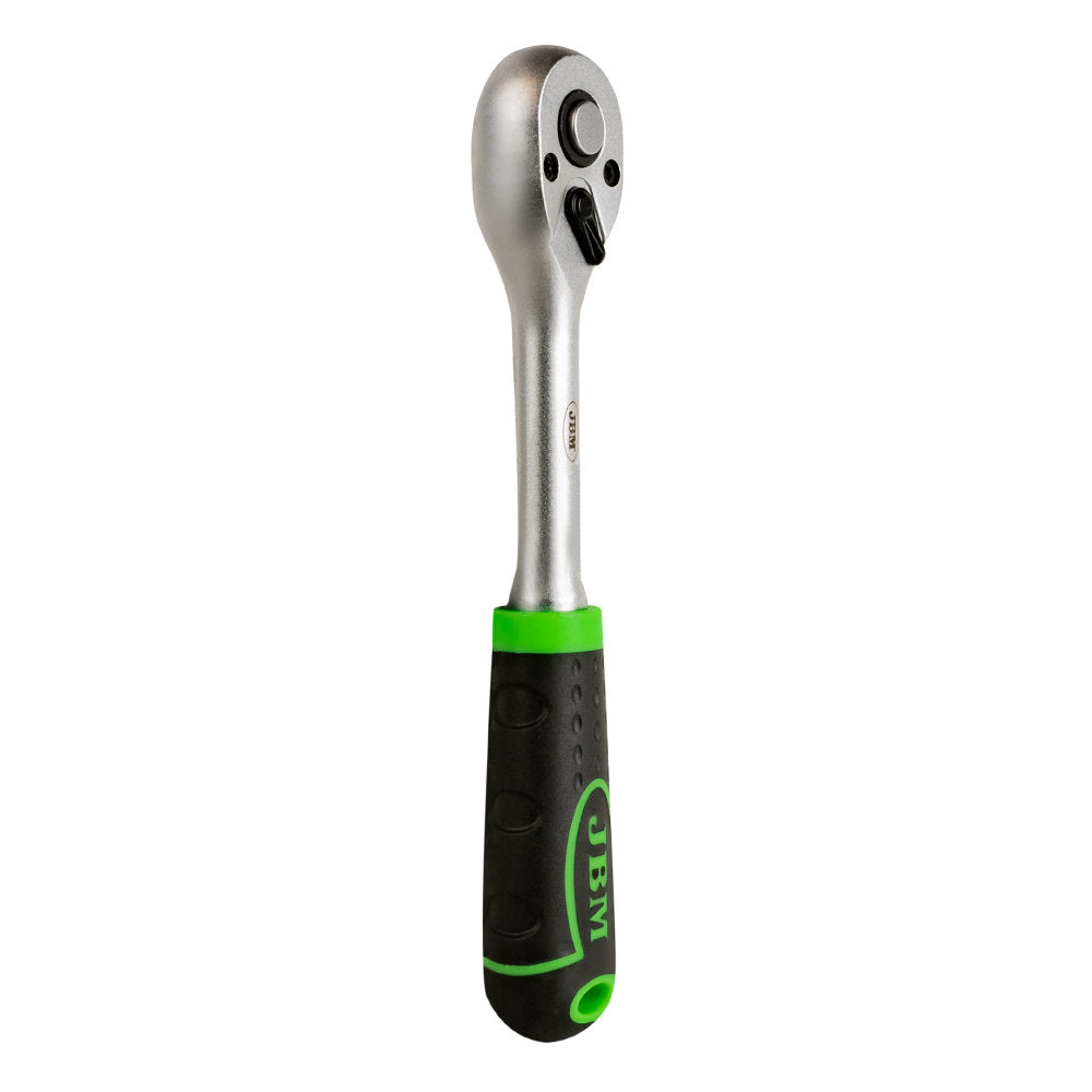CRICCHETTO DRITTO 3/8" CON TESTA A 72 DENTI 200MM 54084 JBM