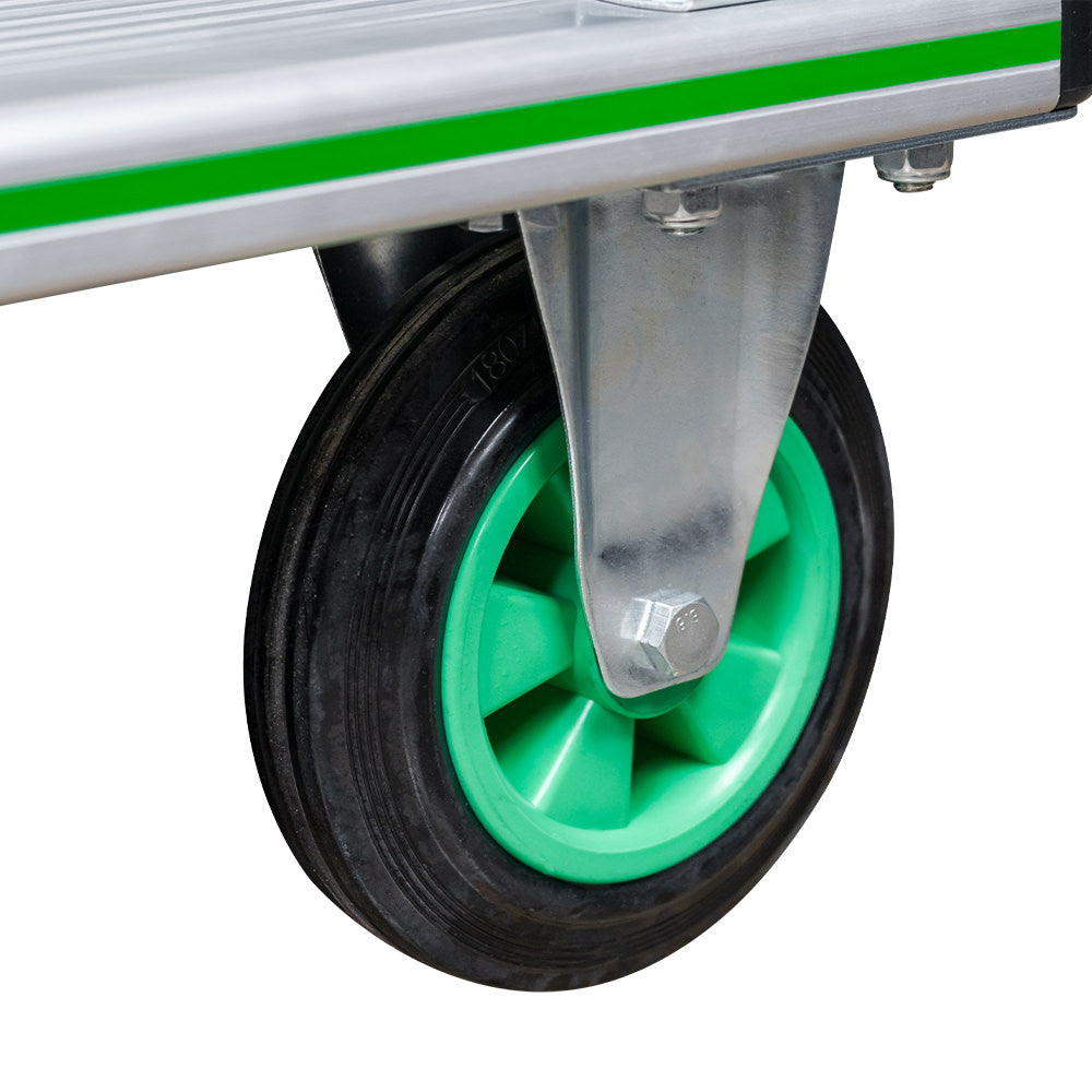CARRELLO PIATTAFORMA PIEGHEVOLE IN ALLUMINIO 300KG 54305 JBM