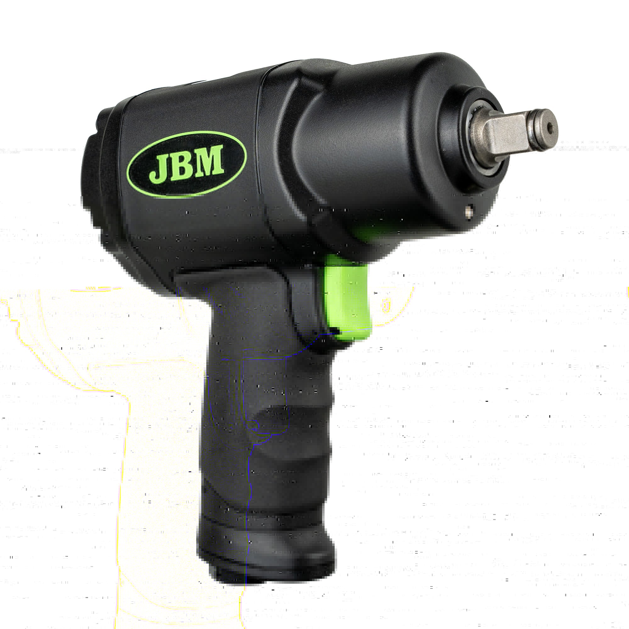 AVVITATORE PNEUMATICO AD ALTA COPPIA 1/2" 2247 NM 54547 JBM