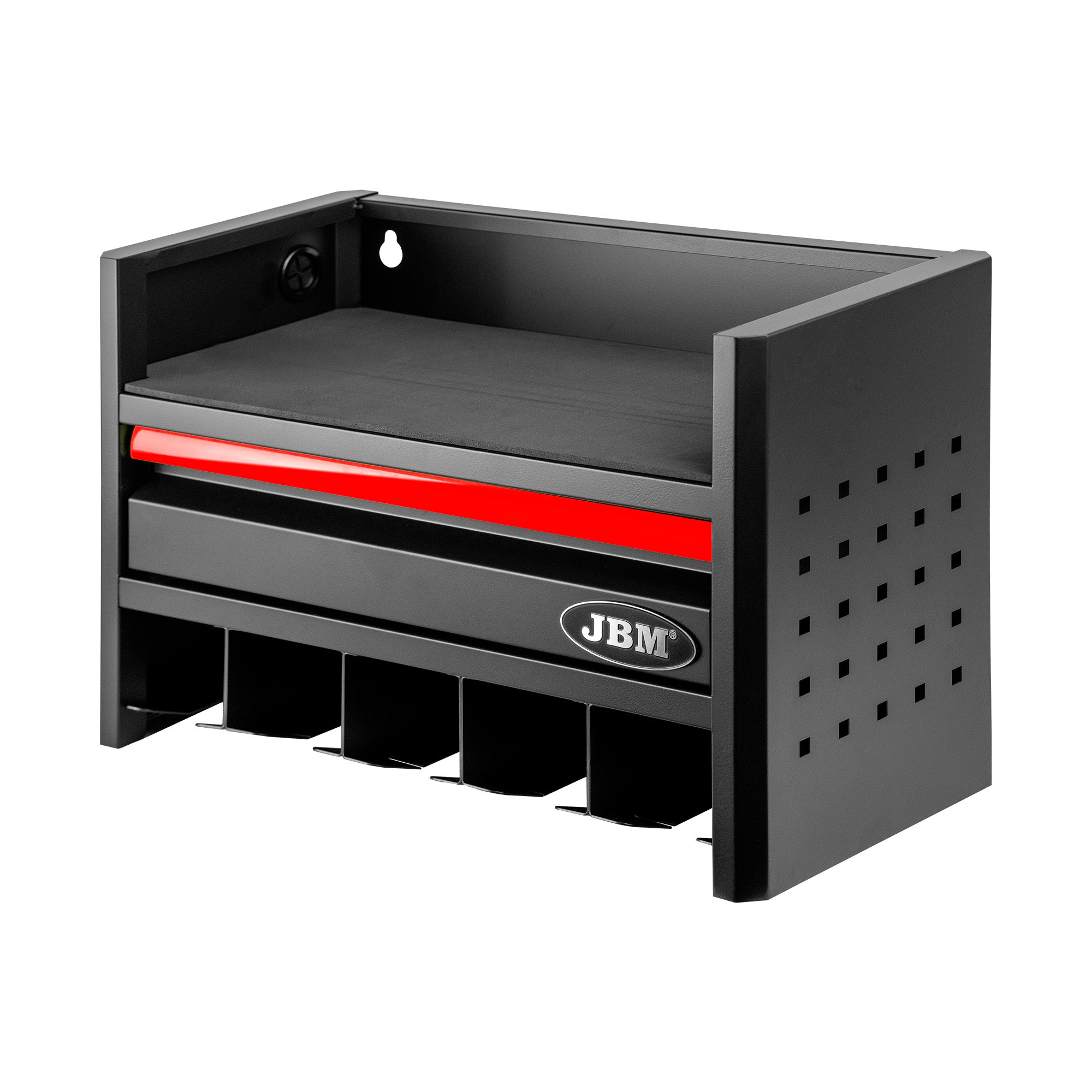 MENSOLA PER ATTREZZI ELETTRICI A 3 LIVELLI - ROSSO 54784R JBM